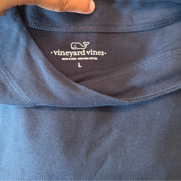 Vineyard Vines Navy Blue Women’s Oversized Top - Picture 2 of 4